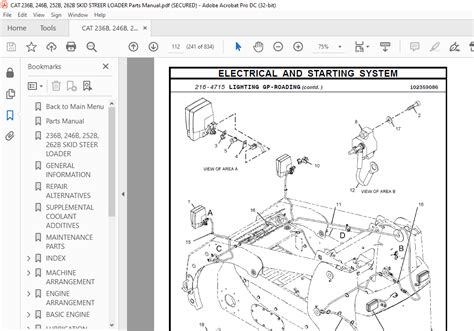 cat 236 skid steer oil capacity|cat 236b parts diagram.